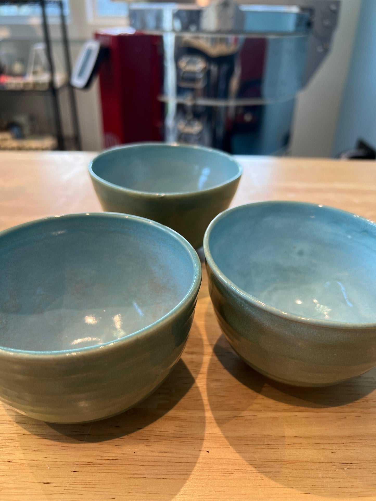 4" Wide Blue Bowl